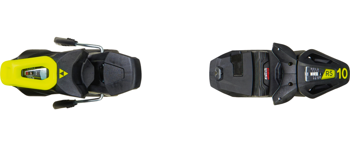 Fischer FS7 GW CA Bindings BRAKE 78 [J] SOLID BLACK/YELLOW - 2025 SKI BINDINGS Fischer