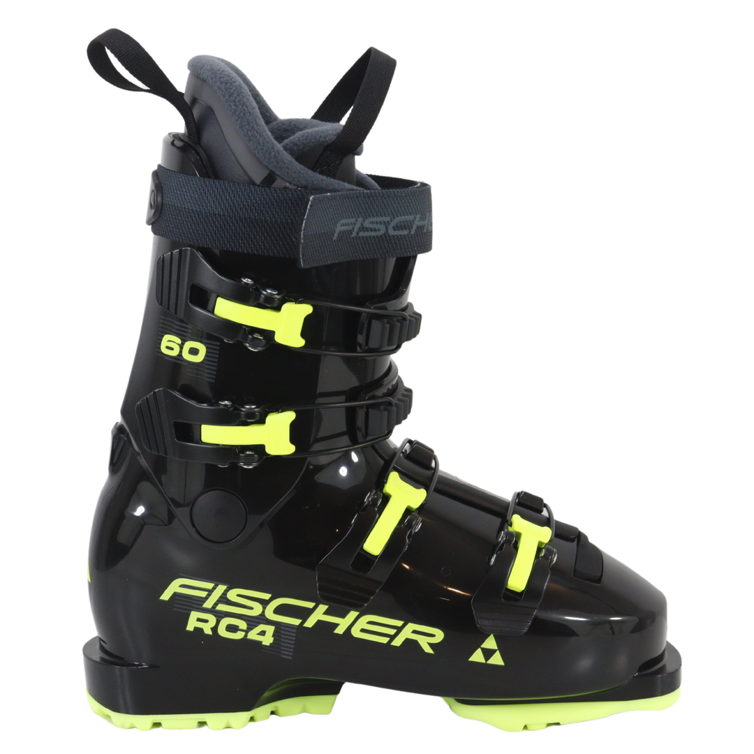 Fischer RC4 60 JR Ski Boots - 19.5 | 2027 [Open Box Return] SKI BOOTS Fischer Black