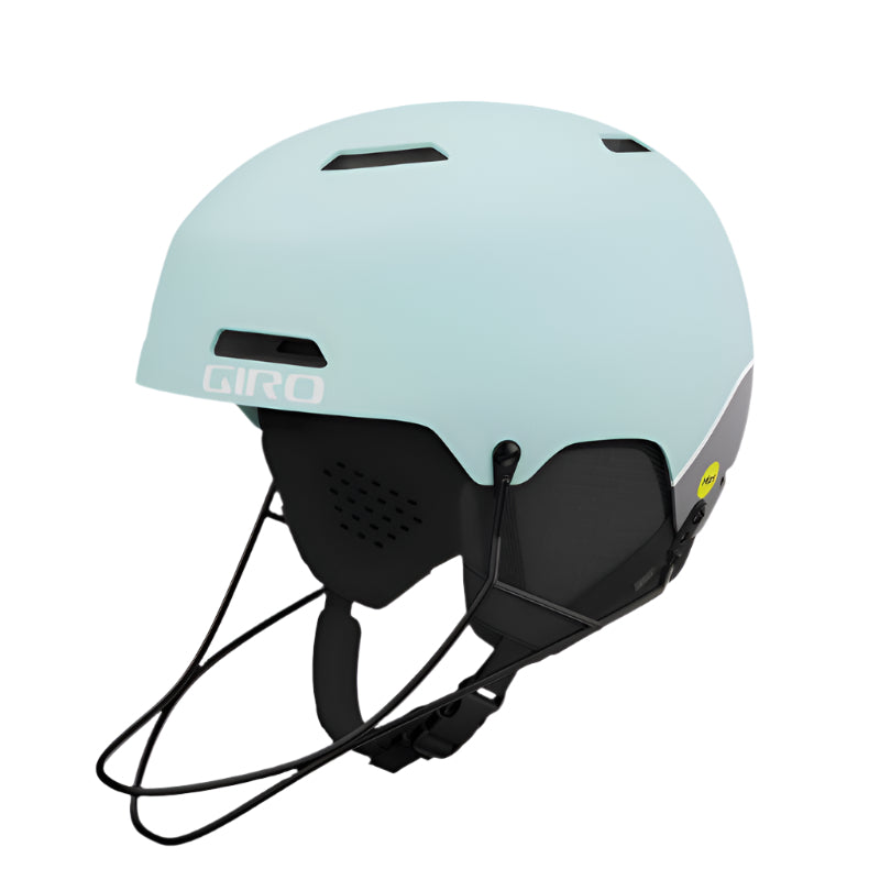 Giro Ledge SL Mips Race Helmet w/ Chingaurd - OPEN BOX RETURN HELMETS Giro Matte Charcoal/Cool Breeze M (55.5-59cm)