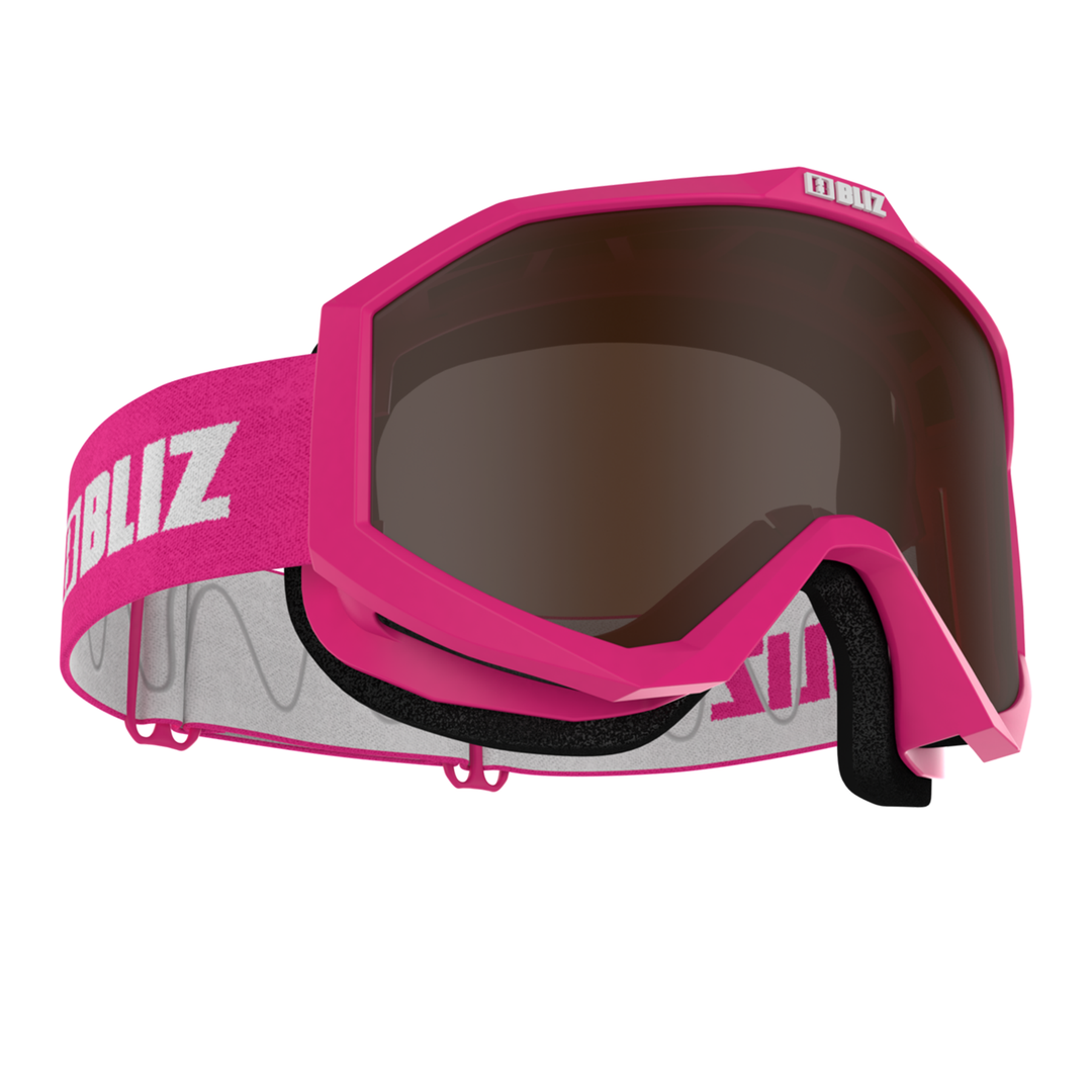 Bliz Liner JR GOGGLES Bliz Pink + Brown Lens  