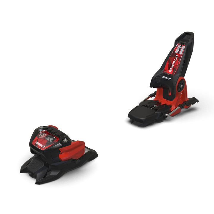 Marker Griffon 13 ID All Mountain Freeride Alpine Ski Bindings | 2025 SKI BINDINGS Marker Black / Red 100mm