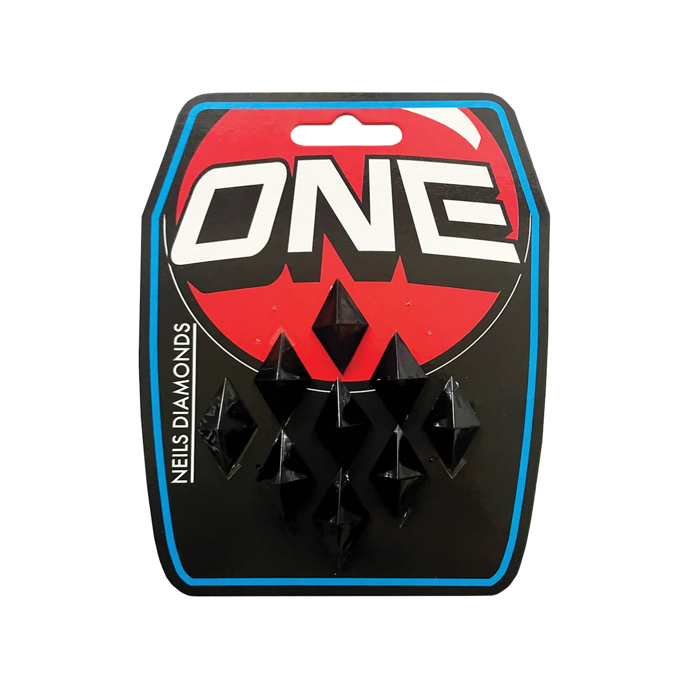 One MFG Neils Diamonds Snowboard Traction STOMP PADS OneBall Black