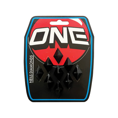 One MFG Neils Diamonds Snowboard Traction STOMP PADS OneBall Black