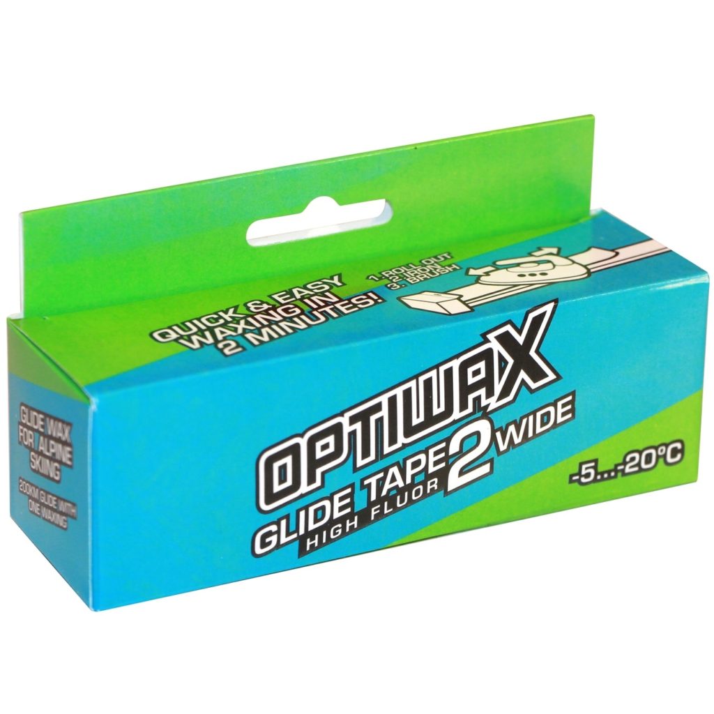 Optiwax Glide Tape 2 -5/-20°C Fluor Alpine Ski SKI & SNOWBOARD WAX Optiwax