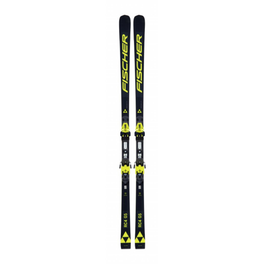 183 Fischer RC4 Worldcup GS Women's Skis + M PLATE SKIS Fischer 183cm