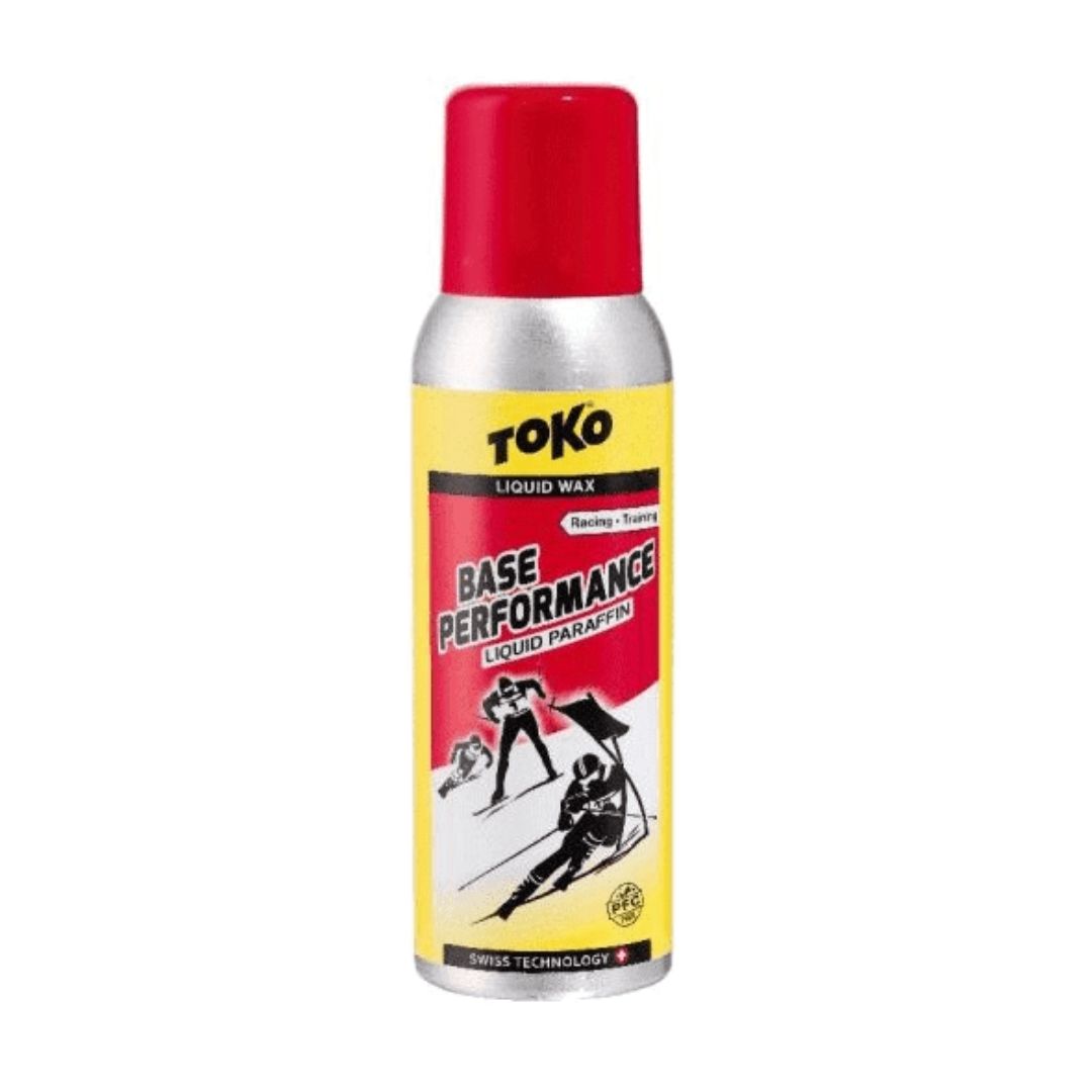 Toko Base Performance Liquid Paraffin Red 100ml - UPS Ground Only SKI & SNOWBOARD WAX Toko   