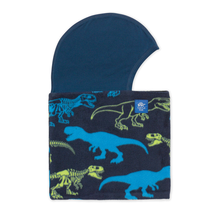 Turtle Fur Kids Playful Prints Fleece Shellaclava® APPAREL Turtle Fur Rex