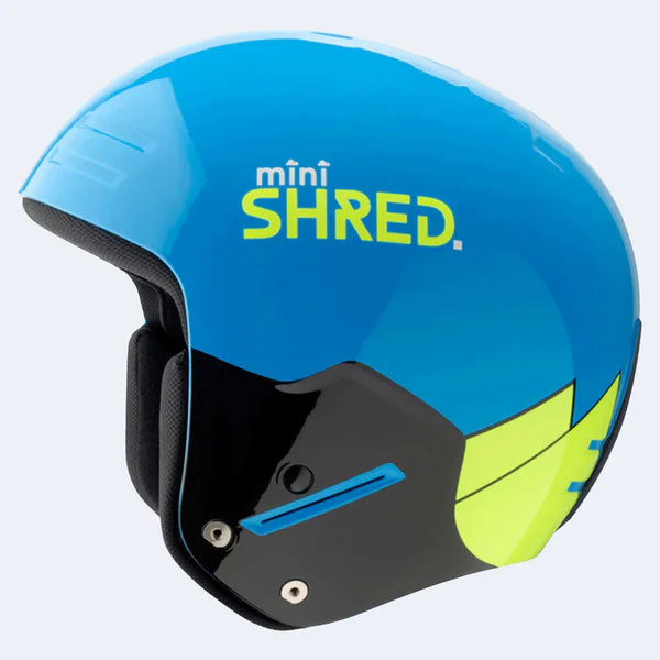 SHRED Basher Mini Jr Ski/Snowboard Race Helmet - 2026 HELMETS SHRED S