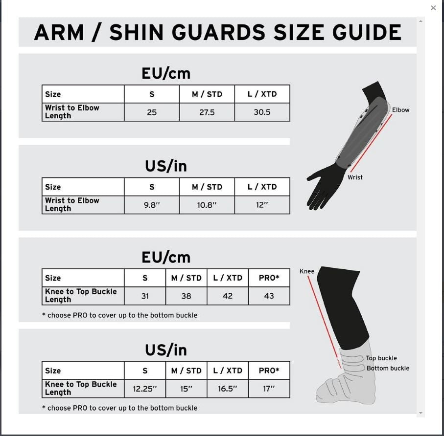 SHRED Arm Guards PROTECTIVE GEAR SHRED