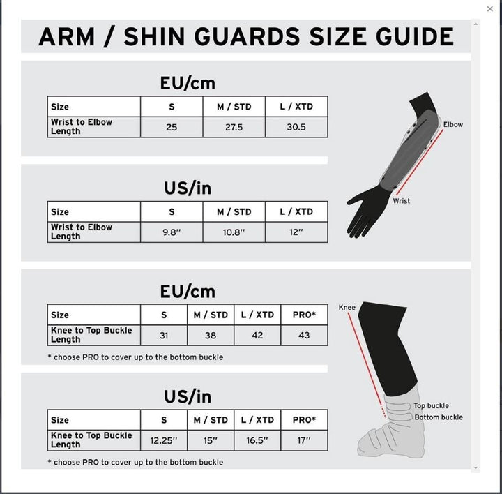 SHRED Arm Guards PROTECTIVE GEAR SHRED