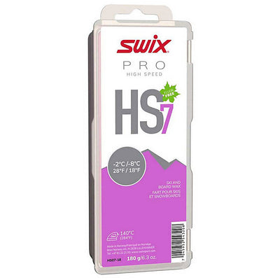 Swix High Speed Series Wax - 180g SKI & SNOWBOARD WAX Swix HS7 Violet