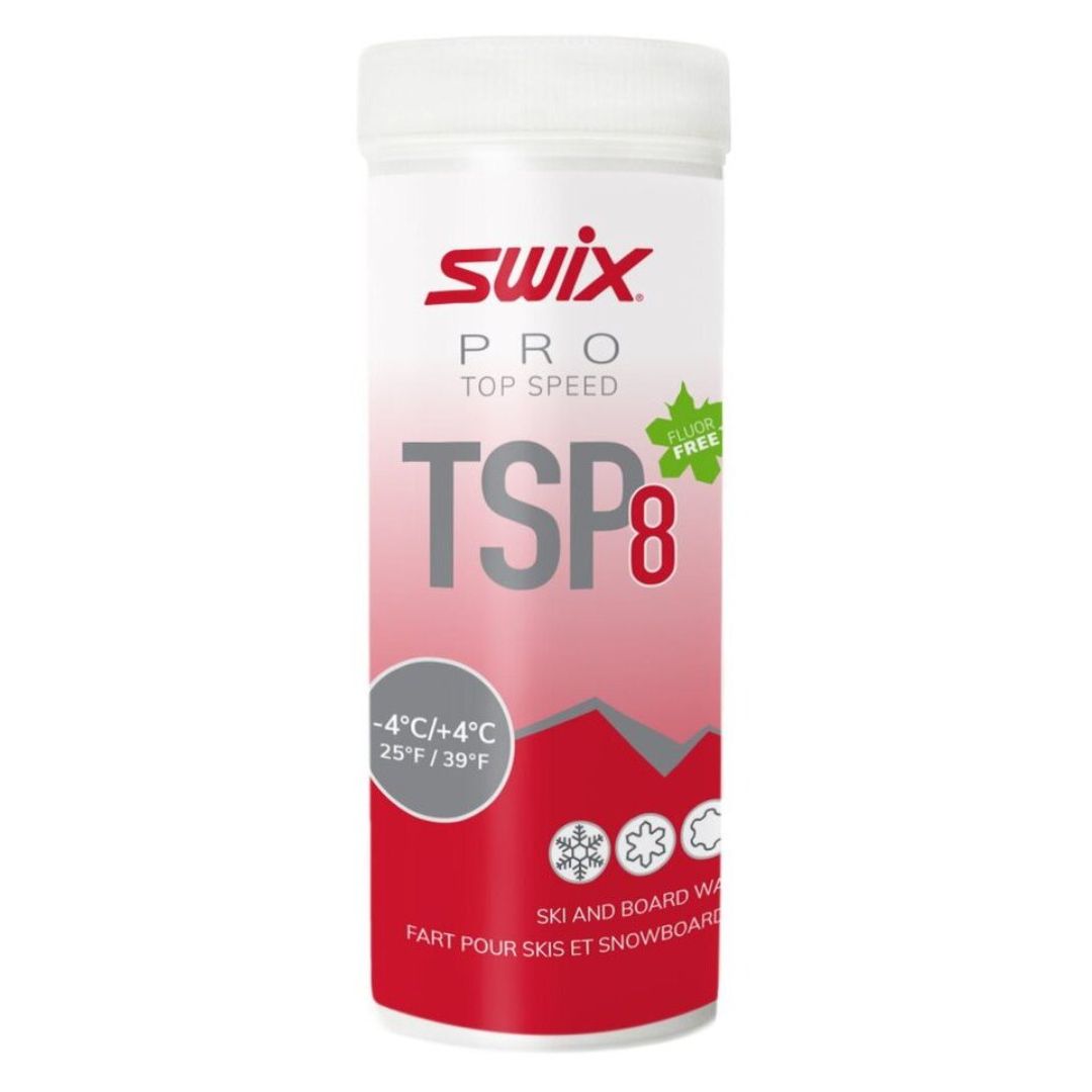 Swix TS8 Powder Red 40g/1.4oz - Top Speed SKI & SNOWBOARD WAX Swix   