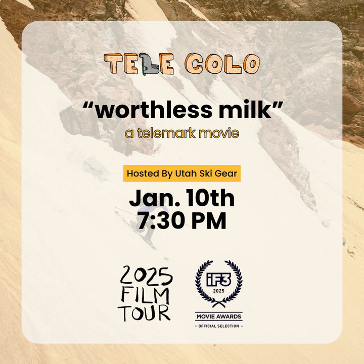 Tele Colo Movie Premiere Movie Utah Ski Gear