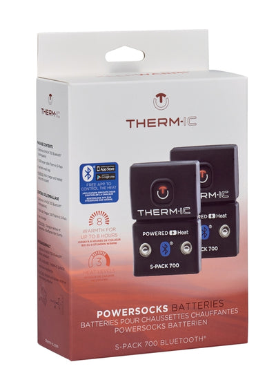 Therm-ic PowerSock S-Pack 700 Bluetooth Batteries (Pair) HEATED ACCESSORIES Therm-ic   
