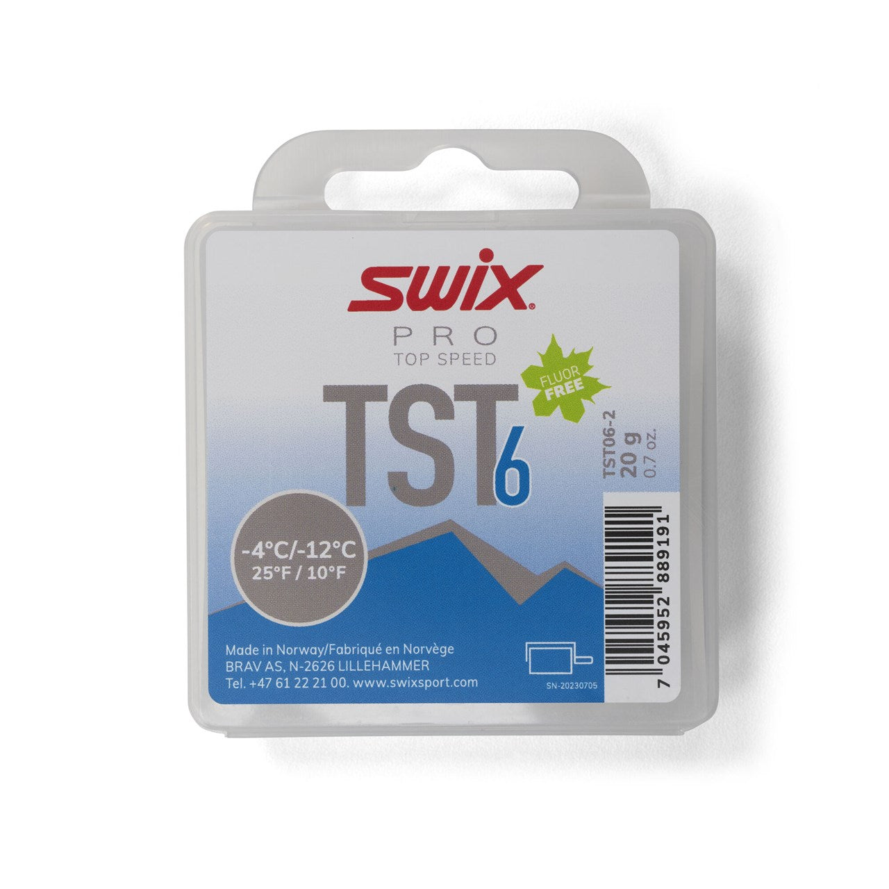 Swix TS6 Turbo Wax Blue 20g TUNING EQUIPMENT Swix   