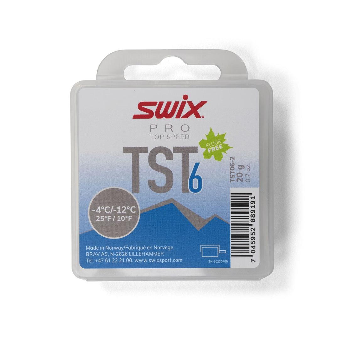 Swix Top Speed Turbo Wax Series 20g TUNING EQUIPMENT Swix TST6 Blue
