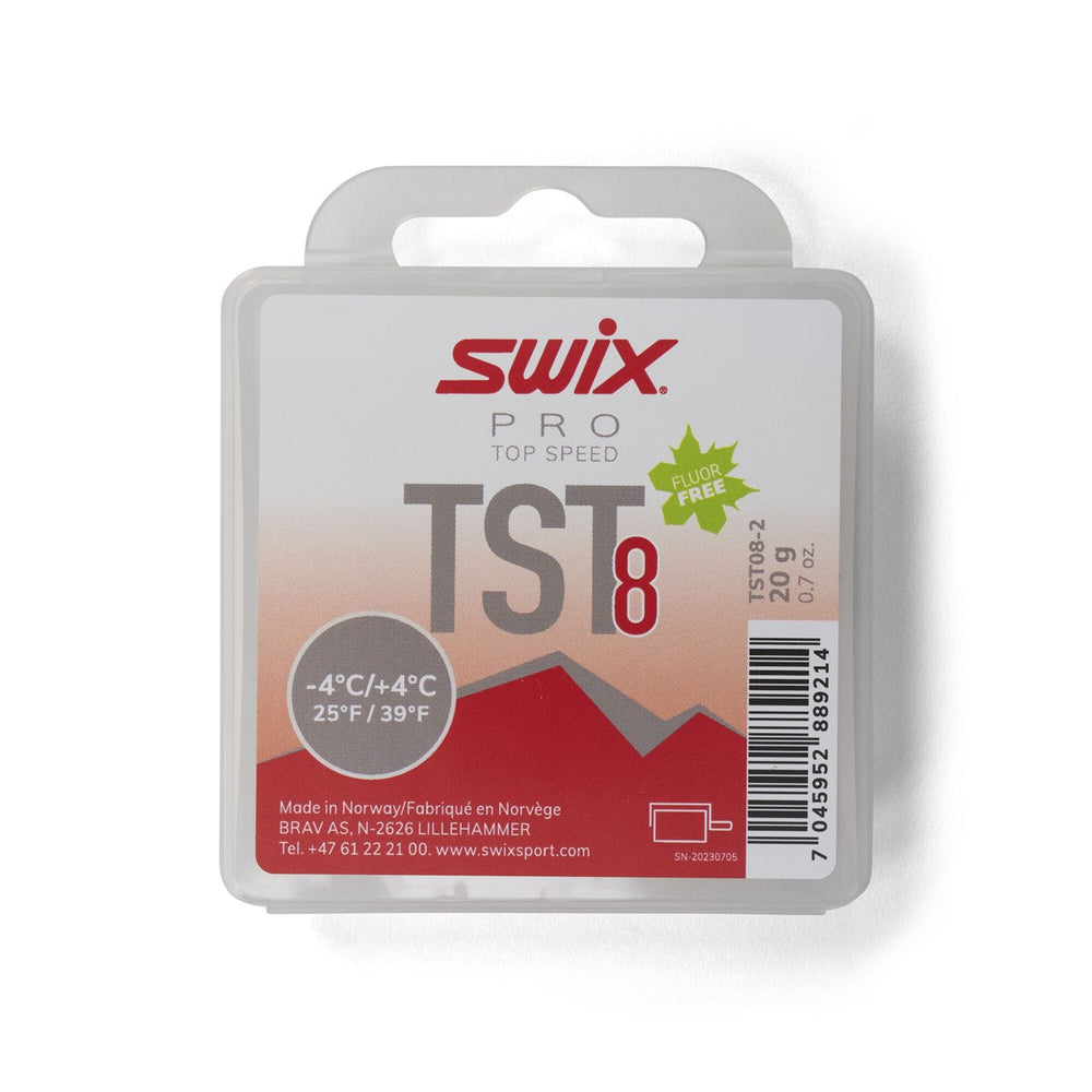 Swix Top Speed Turbo Wax Series 20g TUNING EQUIPMENT Swix TST8 Red