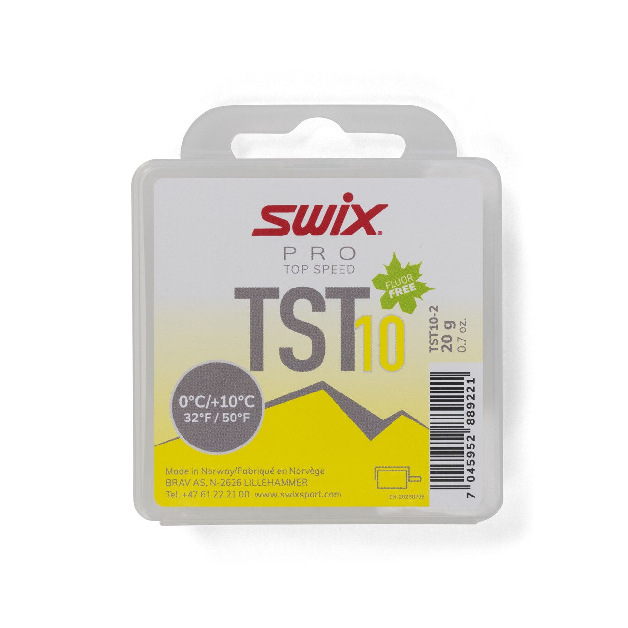 Swix TS10 Turbo Wax Yellow 20g TUNING EQUIPMENT Swix   