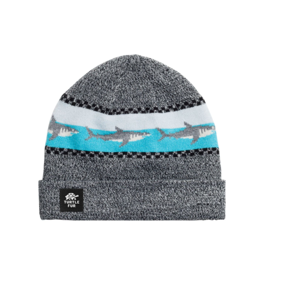 Turtle Fur Kids Shark Attack APPAREL Turtle Fur Gray  