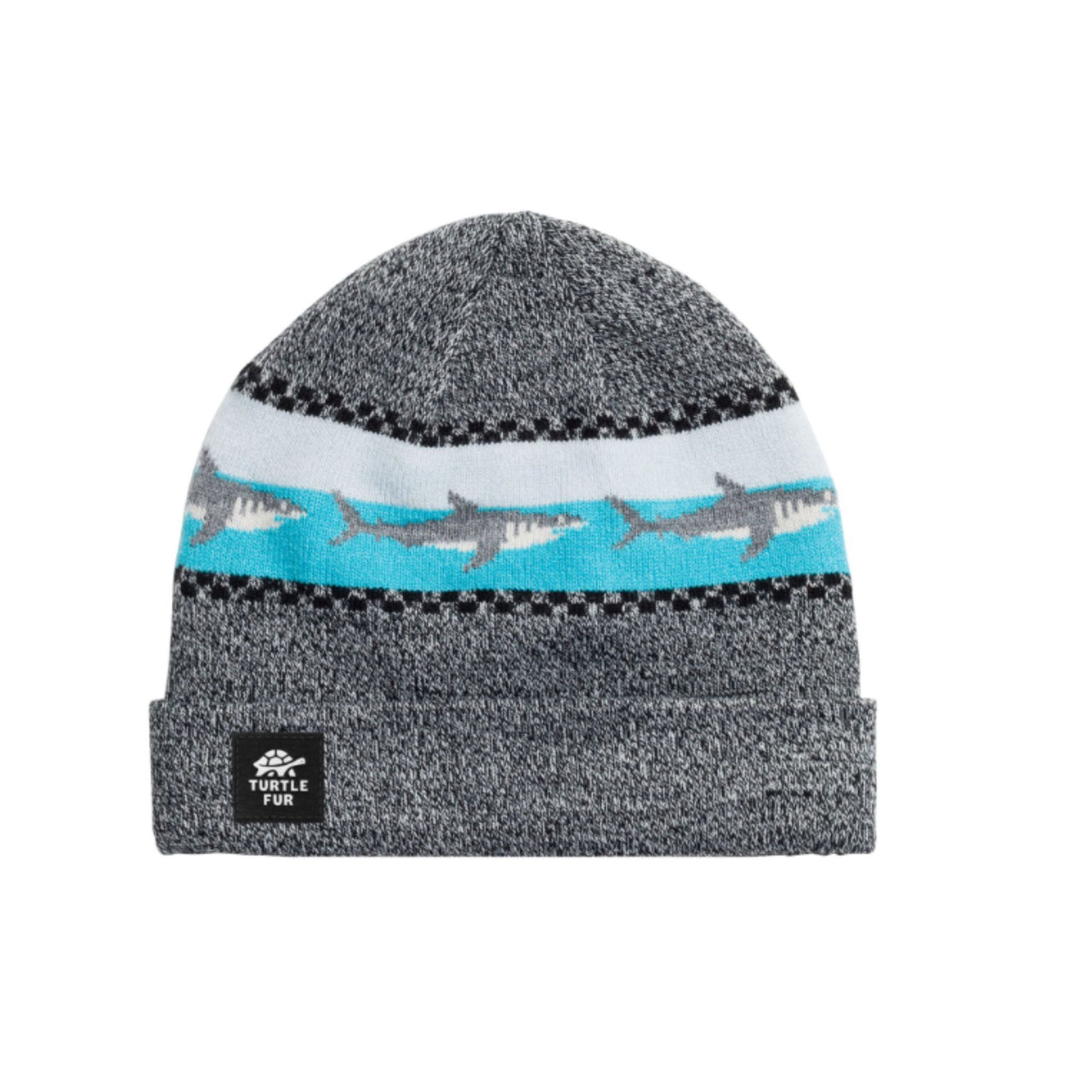 Turtle Fur Kids Shark Attack APPAREL Turtle Fur Gray  