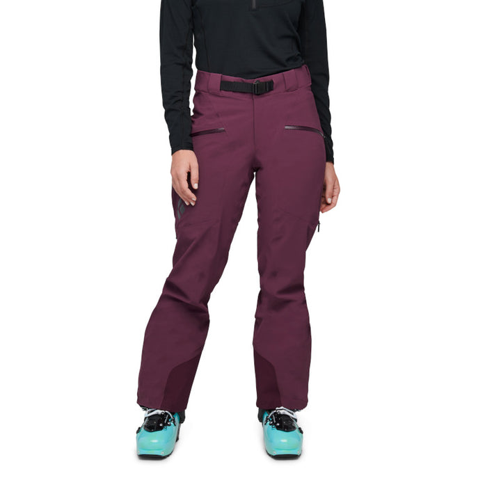 Black Diamond Recon Stretch Ski Pants - Women's APPAREL Black Diamond Blackberry S 
