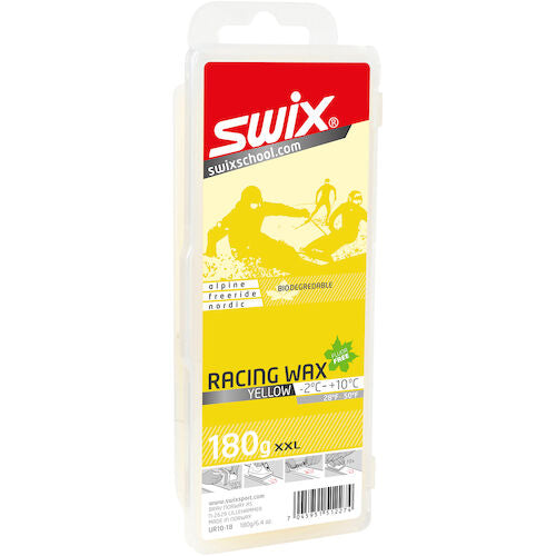 Swix UR10 Yellow Bio Training Wax 180g - Discontinued SKI & SNOWBOARD WAX Swix   