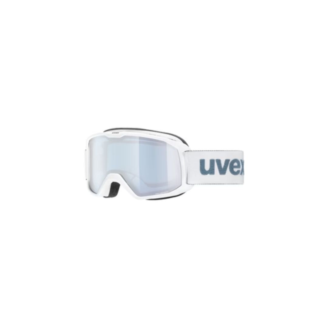 Uvex Element FM Ski Goggles GOGGLES Uvex White Mat/Silver Blue  