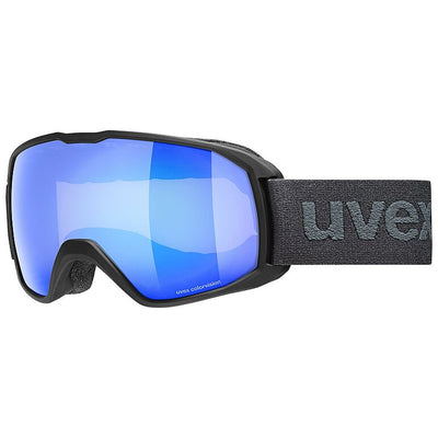 Uvex xcitd CV Goggles GOGGLES Uvex Black Matt / Mirror Blue  