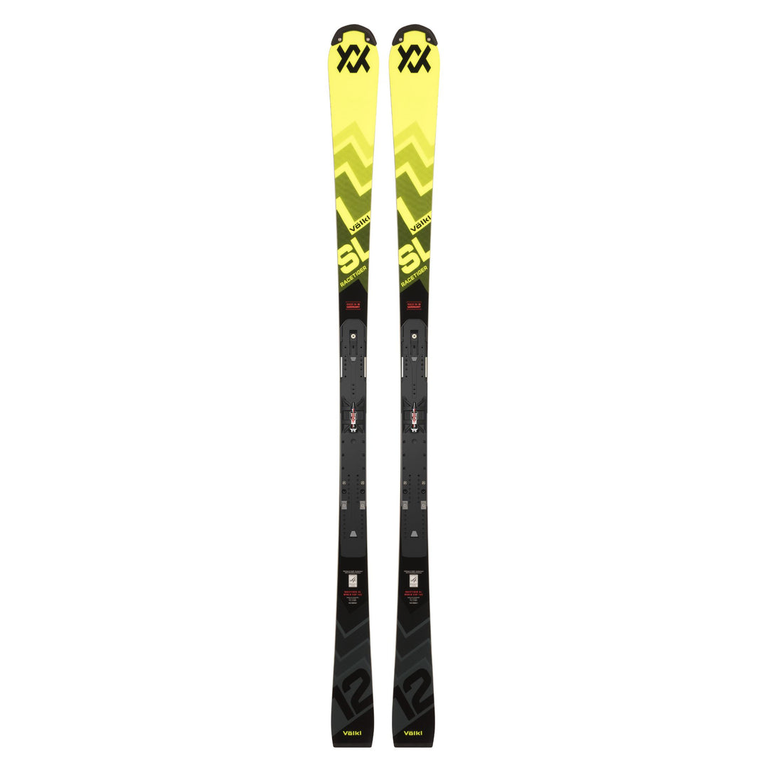 Volkl Racetiger SL R WC FIS 157 (Yellow & Black). Sold by Utah Ski Gear.