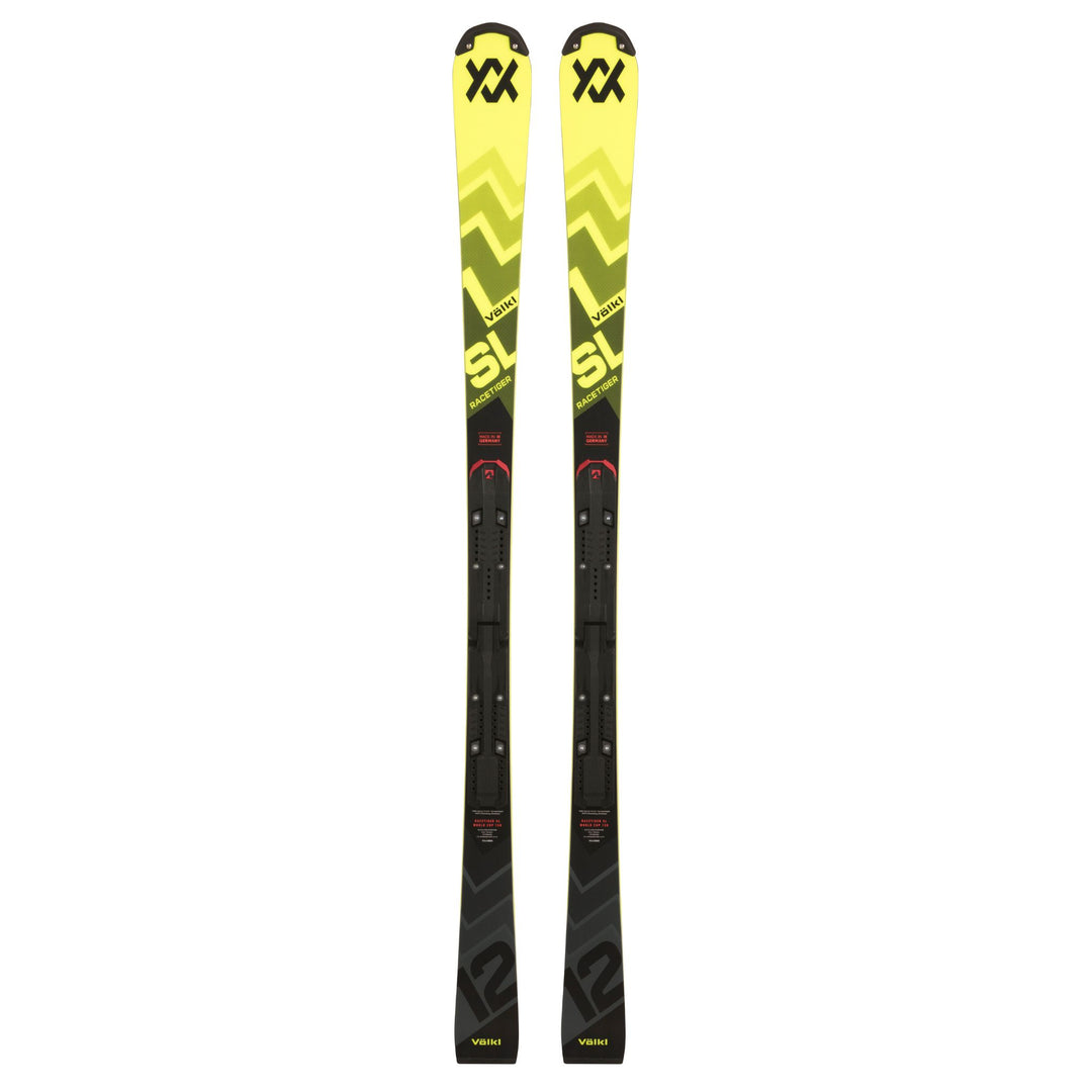 Volkl Racetiger SL R JR 150 (Yellow and Black). Sold by Utah Ski Gear