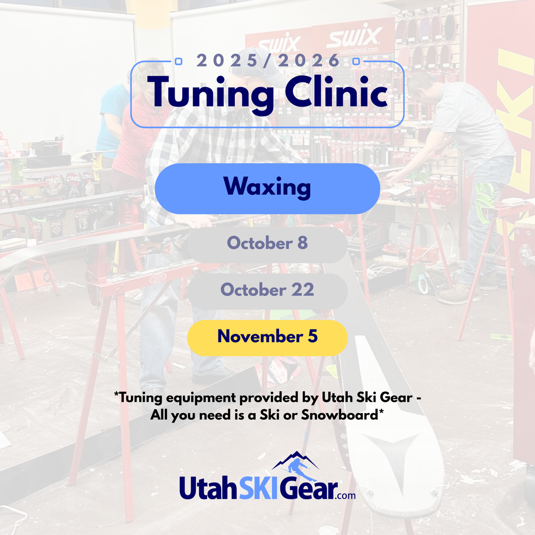 Wax Clinic - November 5th Clinic Utah Ski Gear