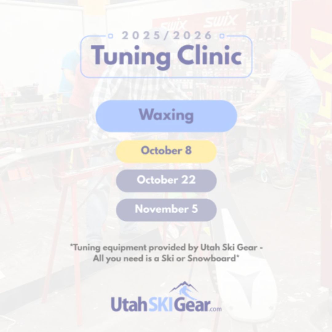 Wax Clinic - October 8th Clinic Utah Ski Gear