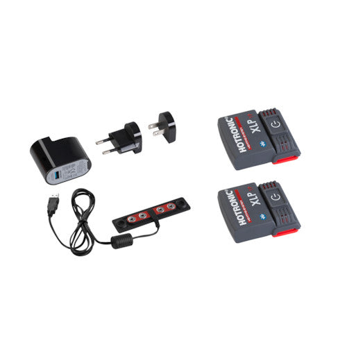 Hotronic XLP 1P BT Power Set-Battery Packs and Recharger HEATED ACCESSORIES Hotronic   