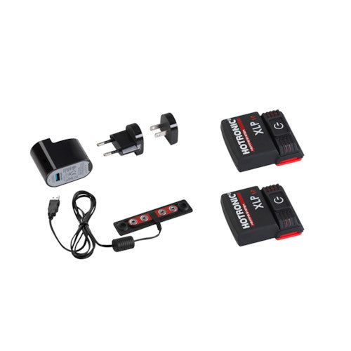 Hotronic XLP 1P Power Set - Pair of Battery Packs & Charger (Open Box Return!) HEATED ACCESSORIES Hotronic   