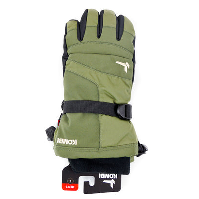 Kombi Storm Cuff Ski Gloves - Men's GLOVES Kombi Small,Army  