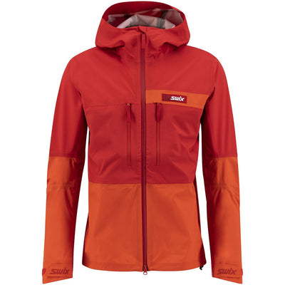 Swix Surmount Shell Men's Jacket APPAREL Swix Apparel M Swix Red 