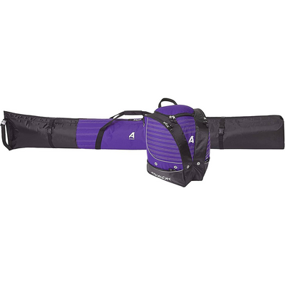 Athalon Deluxe Ski & Boot Bag Set - 138 BAGS Athalon Purple/Black  