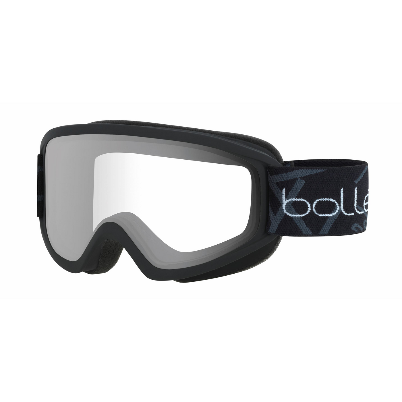 Bollé Freeze Ski Goggles - DISCONTINUED GOGGLES Bolle Matte Black with Clear Lens  
