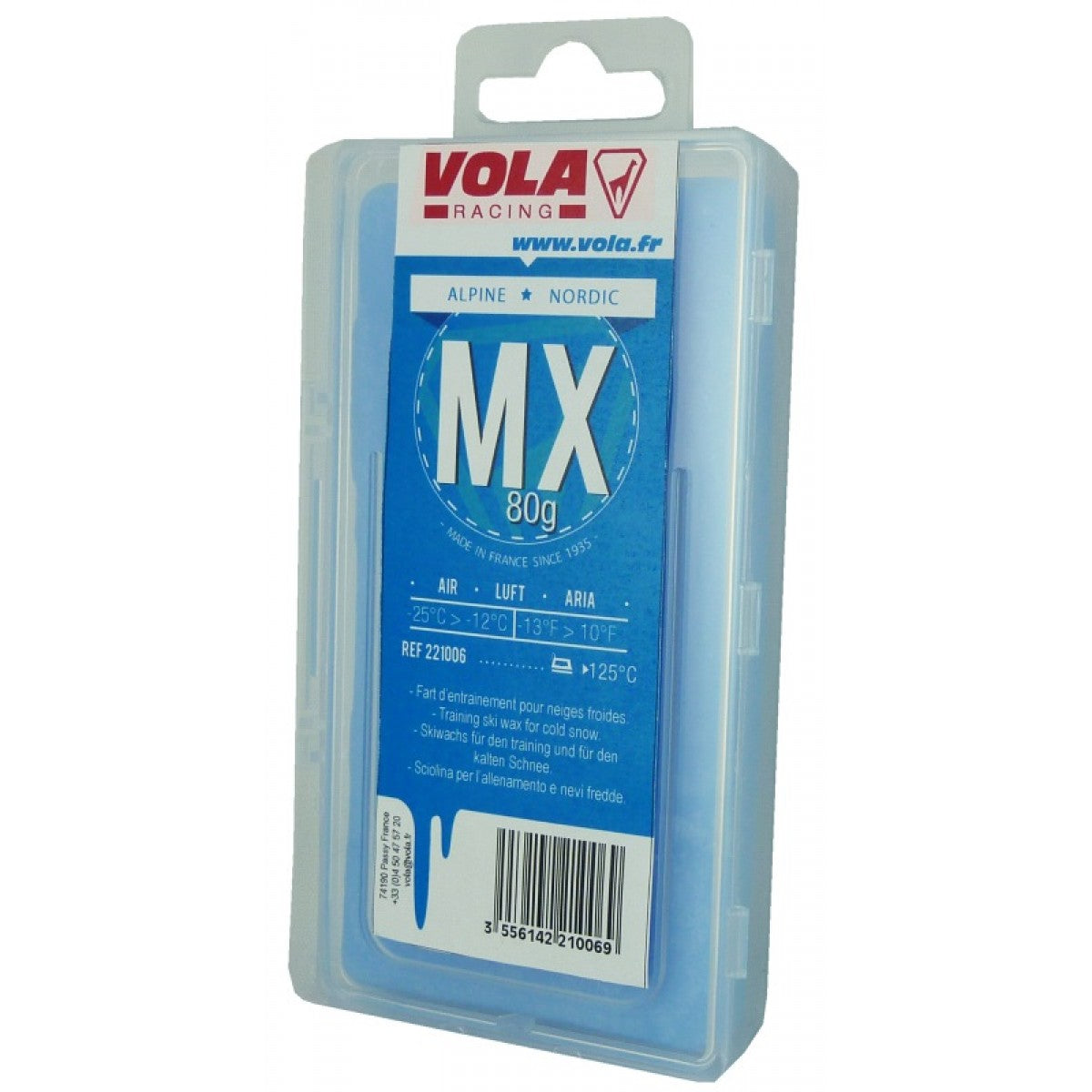 Vola MX Training Wax - Blue Cold 80g