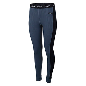 Swix RaceX Bodywear Women's Baselayer Pants APPAREL Swix Apparel S Blue Sea 