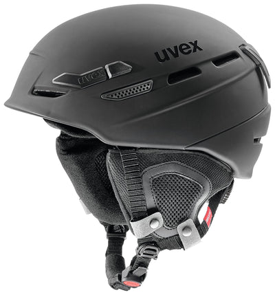 Uvex p.8000 Tour Ski Helmet HELMETS Uvex Black Matte 55-59cm 