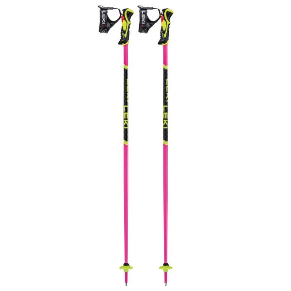 Leki WCR Lite SL 3D Junior Slalom Ski Poles - 2026 SKI POLES Leki Pink 90cm