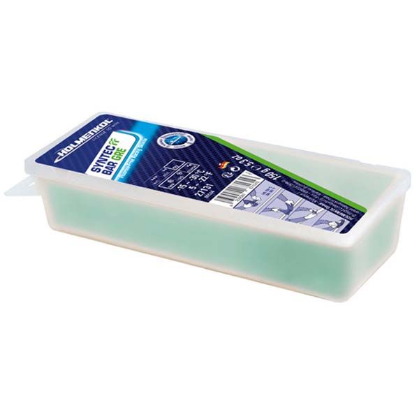 Holmenkol Syntec FF Bar GREEN 150g Wax SKI & SNOWBOARD WAX Holmenkol   