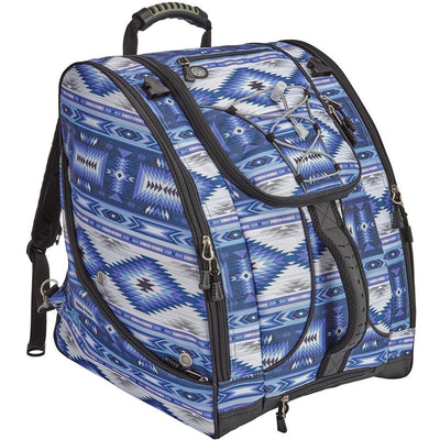 Athalon Deluxe Everything Boot Backpack - 331 BAGS Athalon Indigo Aztec  