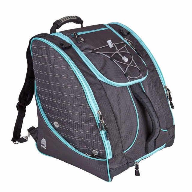 Athalon Deluxe Everything Boot Backpack - 331 BAGS Athalon Graphite/Teal  