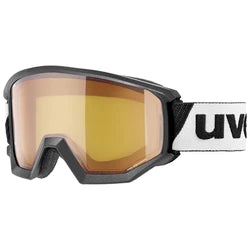 Uvex Athletic LGL Black Ski Goggles GOGGLES Uvex Blue Lens  