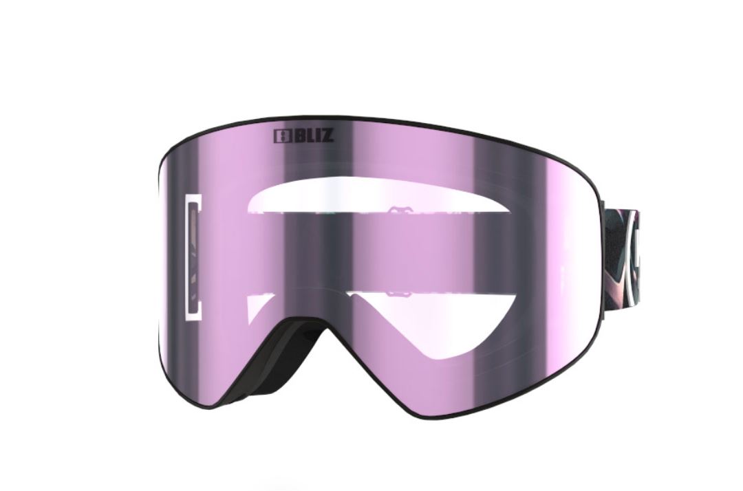 Bliz Flow Goggles - Cat 3 | scratched lense GOGGLES Bliz Black w pink  