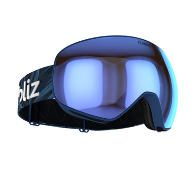 Bliz Ski Goggles - Floz 12 GOGGLES Bliz Blue with Brown Blue Lens  