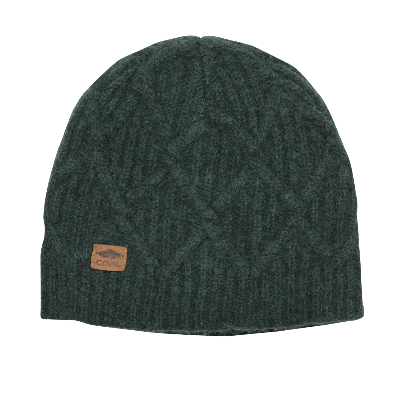 The Yukon Beanie by Coal APPAREL Coal Heather Forest Green  