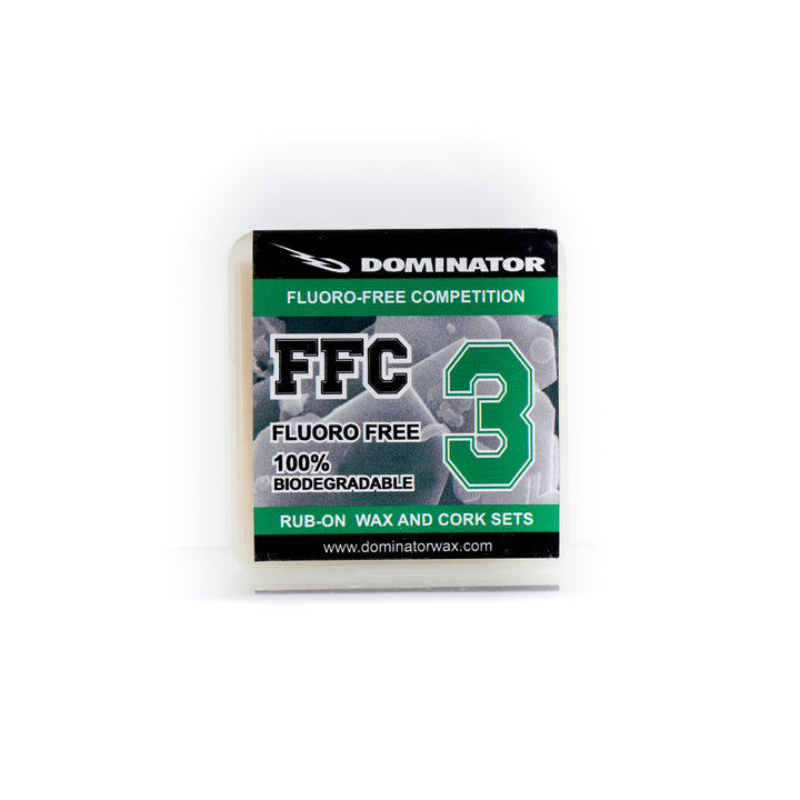 Dominator FFC 3 Rub on Wax and Cork Set - 40g SKI & SNOWBOARD WAX Dominator   
